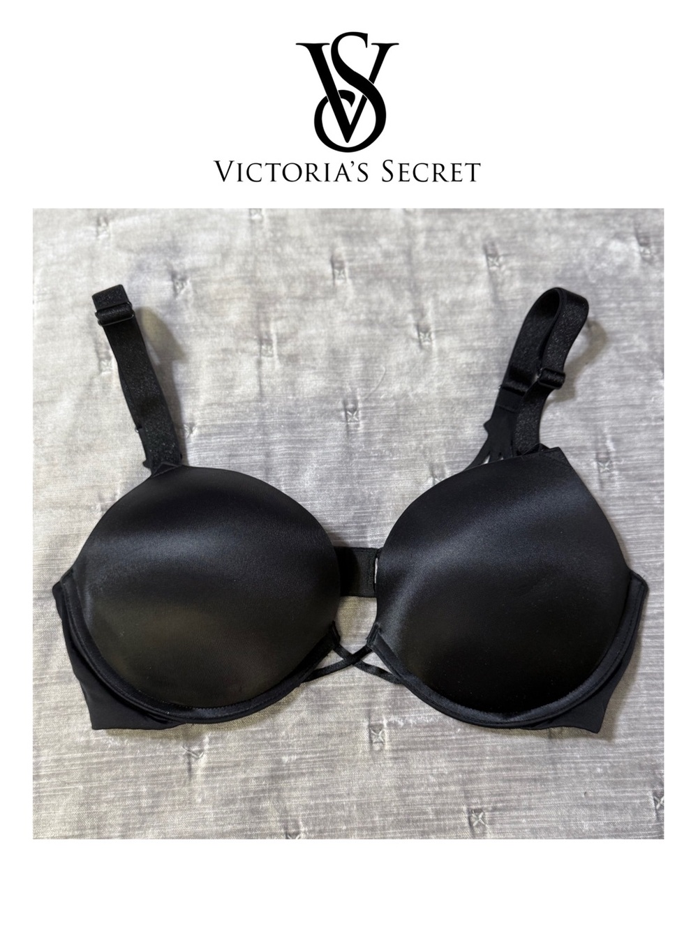 Victoria's Secret Starstruck Shine Bombshell Add-2-Cups Push-Up Bra